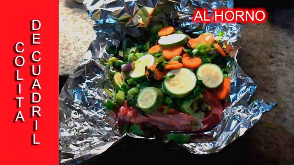 Cómo preparar colita de cuadril al horno en papel aluminio