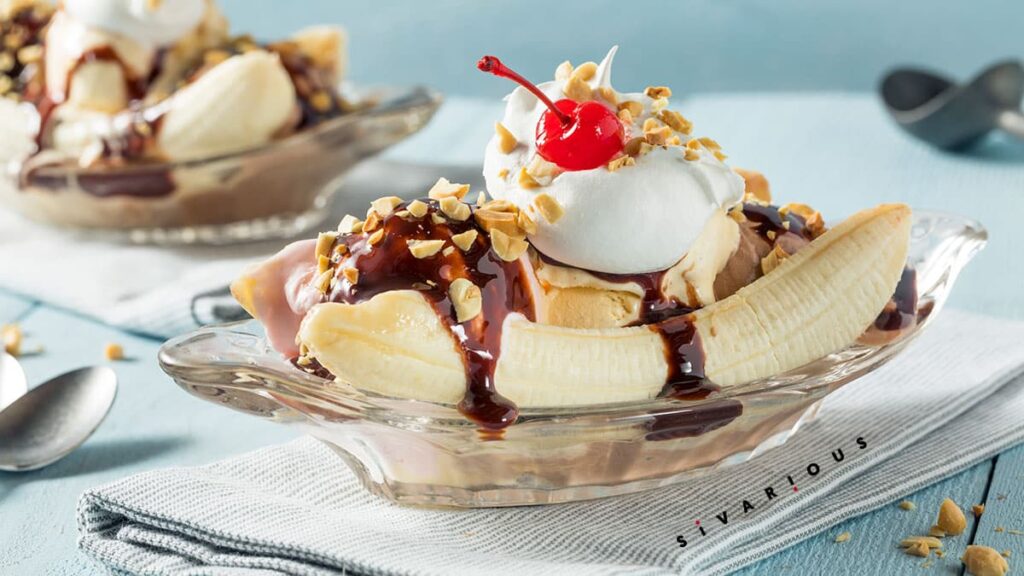 Cómo hacer un delicioso helado de banana split casero